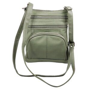 Roma Leathers Leather Crossbody